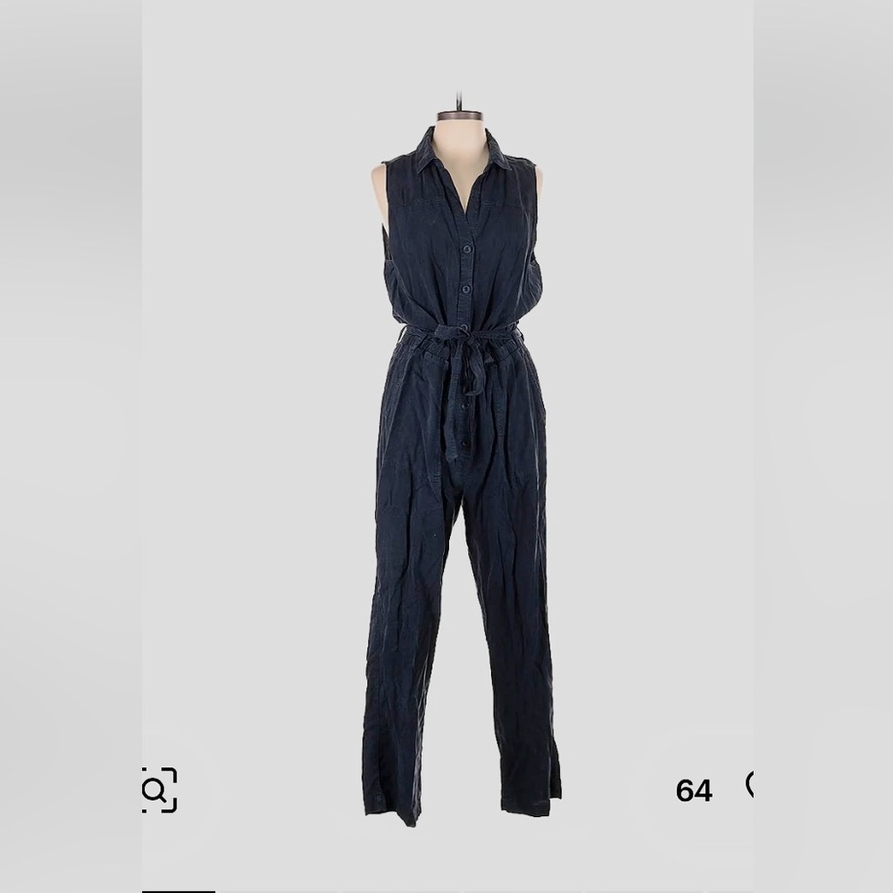Cloth & Stone Navy Jumpsuit